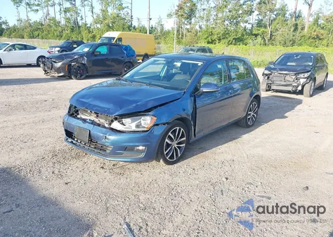 2017 Volkswagen Golf Tsi S 4-Door/Tsi Se 4-Door/Tsi Sel 4-Door/Tsi Wolfsburg Edition 4-Door из США, поврежденный, VIN 3VW217AU7HM040209